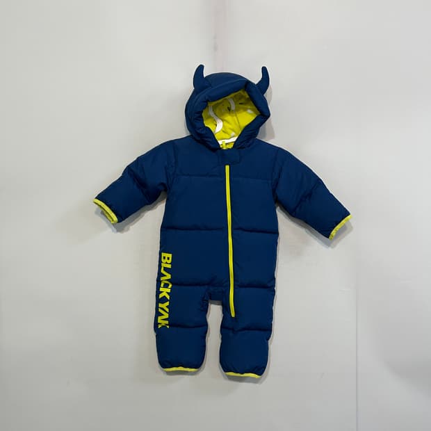 블랙야크 키즈 우주복 다운패딩 12M