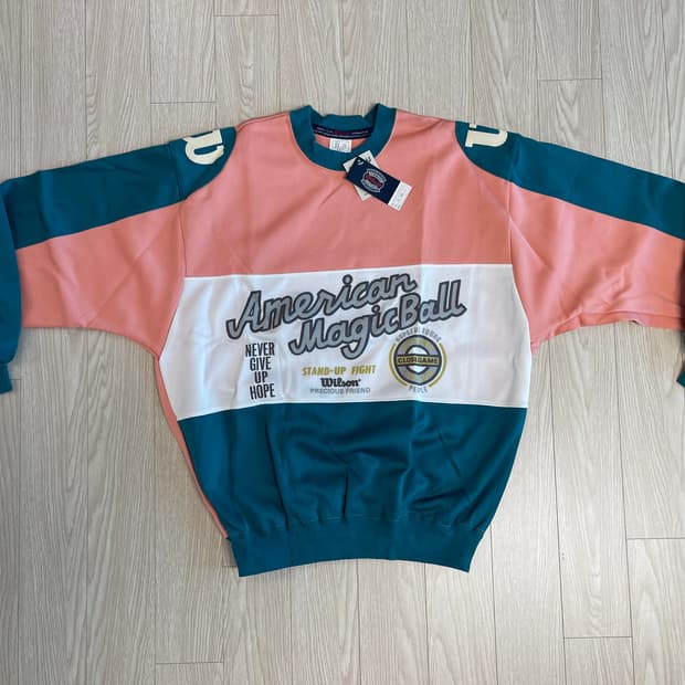 윌슨 90s 올드 스웻셔츠 맨투맨 2번 Wilson OLD 1990