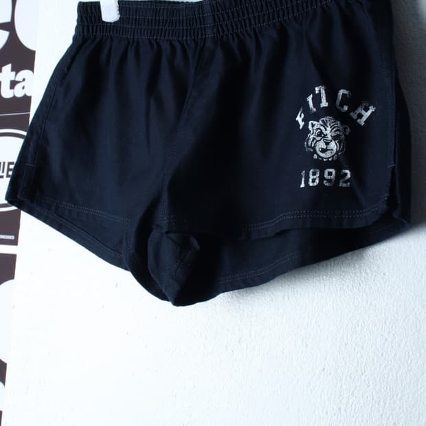 W(S) 아베크롬비 반바지 팬츠 빅로고 네이비 숏 돌핀-P9862