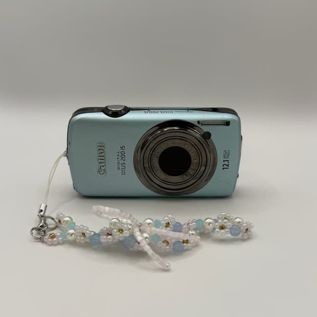 작례) 캐논 ixus 익서스 200is /하늘색