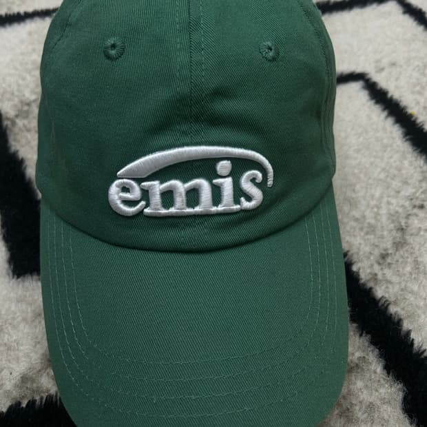 Emis 아플리케 볼캡/그린