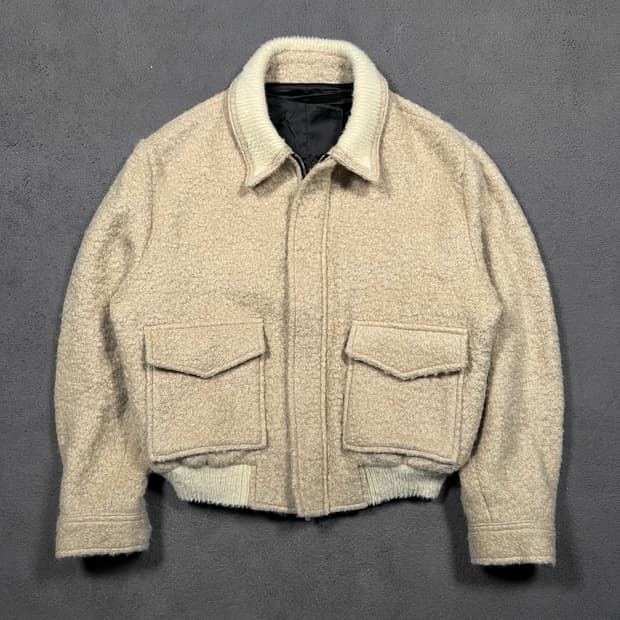 STU 에스티유 브러쉬드 숏 울 자켓