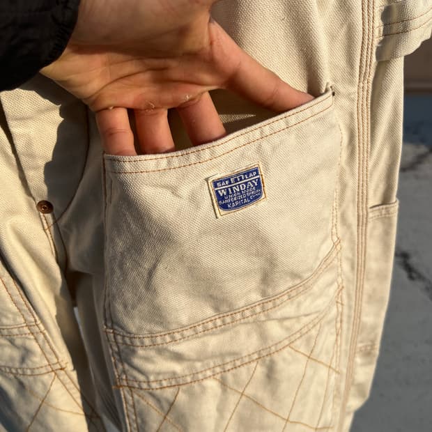 캐피탈 럼버 팬츠 키나리