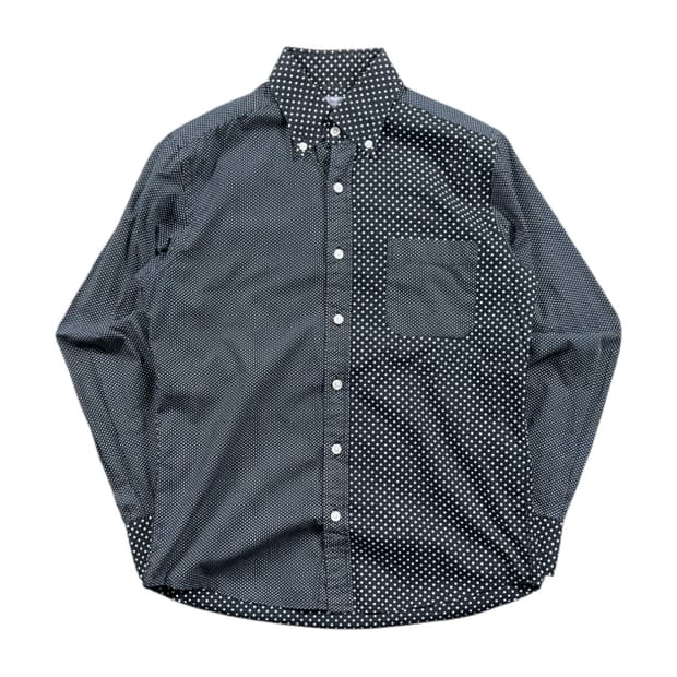 (Made in japan) Vintage 도트 셔츠 