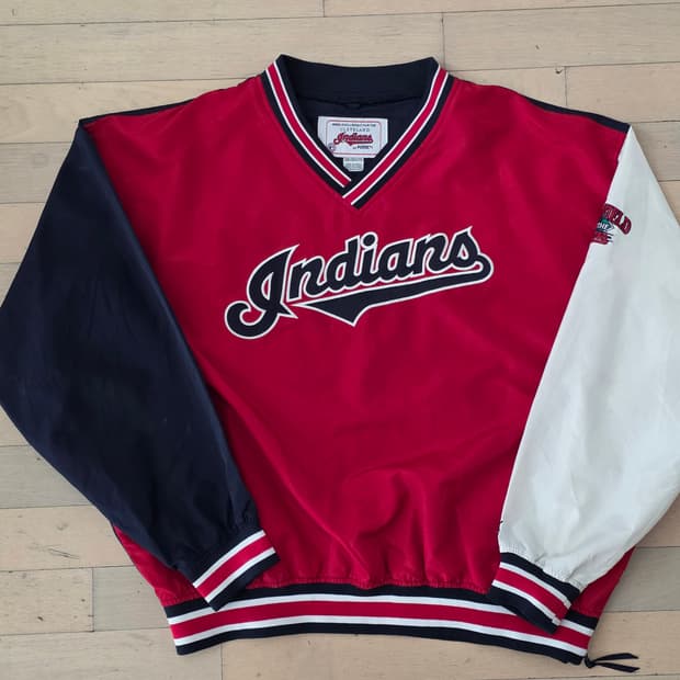 90's 클리브랜드인디언스xPUMA 원업2XL mlb