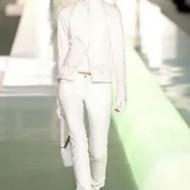샤넬 2003FW 컬렉션 아카이브 포켓 워크 자켓