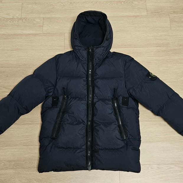 (정품)21FW 스톤아일랜드 크링클랩스 후드 M(95~100) 상태 특A