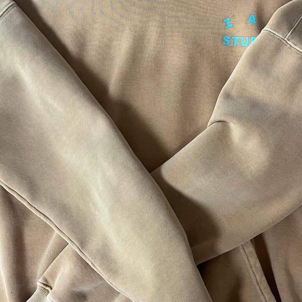 아이앱 스튜디오 후드 카멜 옐로우 L