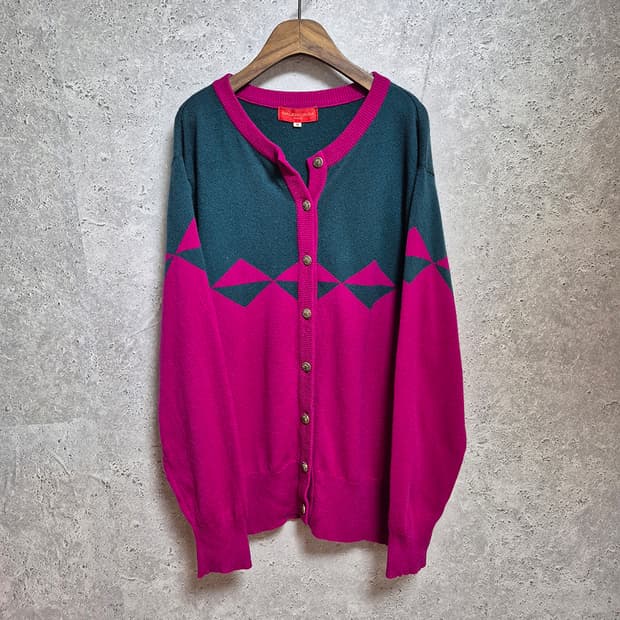 90's BALENCIAGA 발렌시아가 캐시미어 가디건