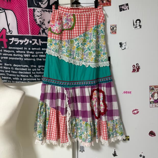 Betty’s blue 모리 타탄체크 sk