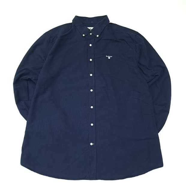 CL647 XL 바버 버튼다운 다크 네이비 셔츠 남방