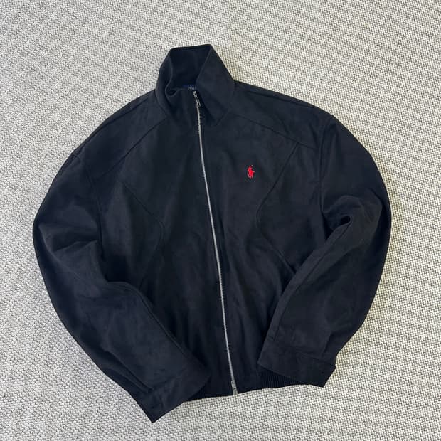 L 폴로랄프로렌 스웨이드 자켓 0406D