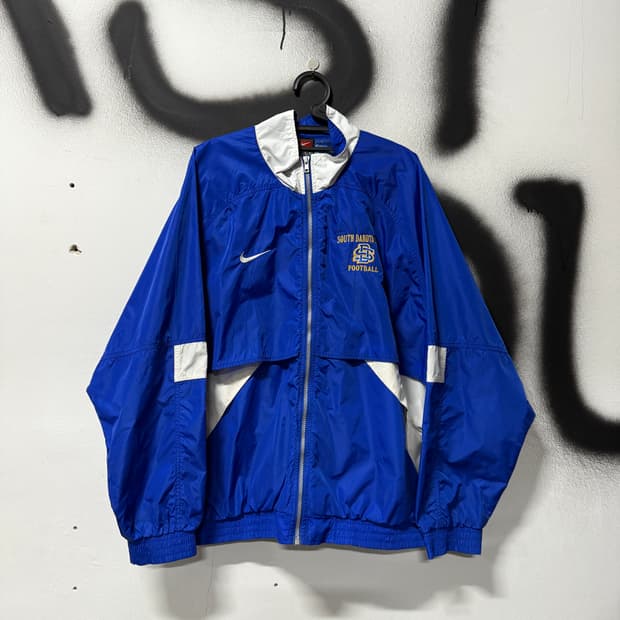 00s 나이키 올드스쿨 빅 사이즈 집업 윈드브레이커 자켓
