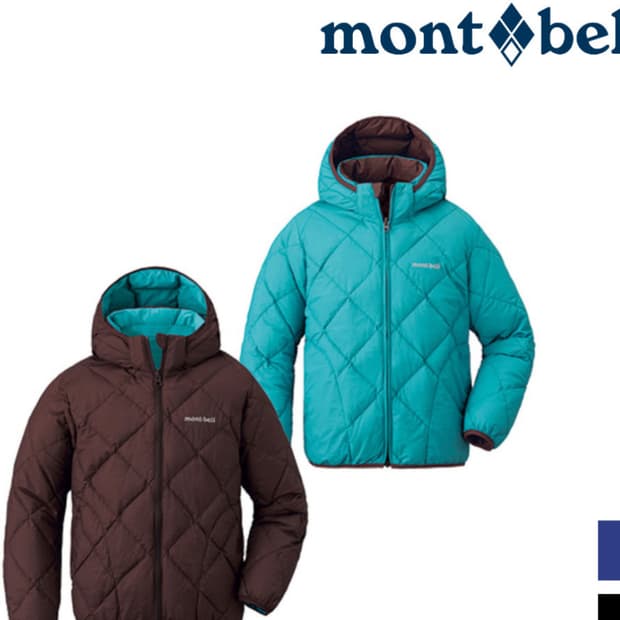몽벨 리버시블 주니어 다운 파카 자켓 160