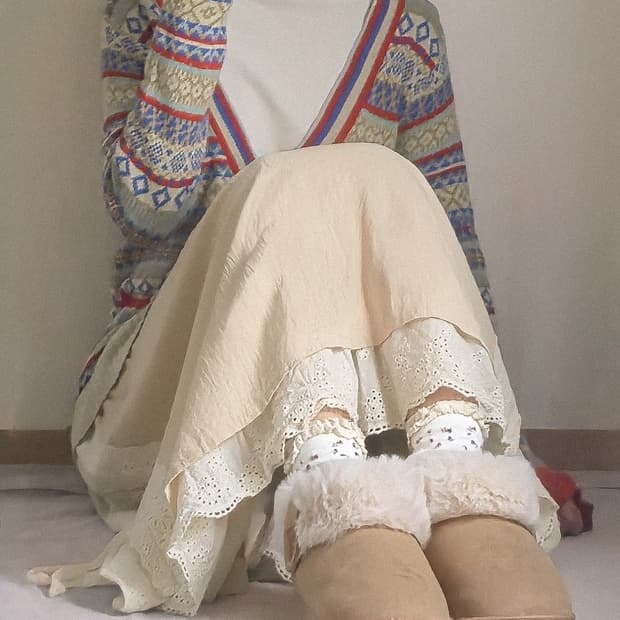 레이카신 코지 윈터 노르딕 가디건