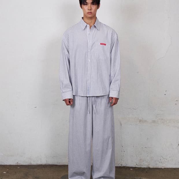 새상품)  레코딩하우스 REC LOUNGE PANTS WHITE / L