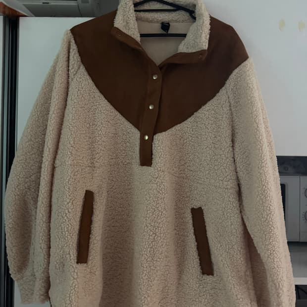 샵사이다 반집업후리스