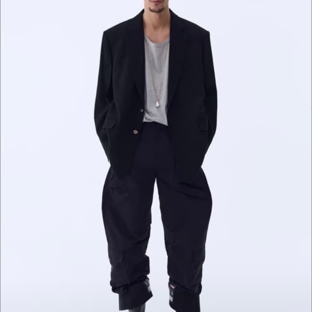 렉토 테이퍼드 카고 팬츠 M