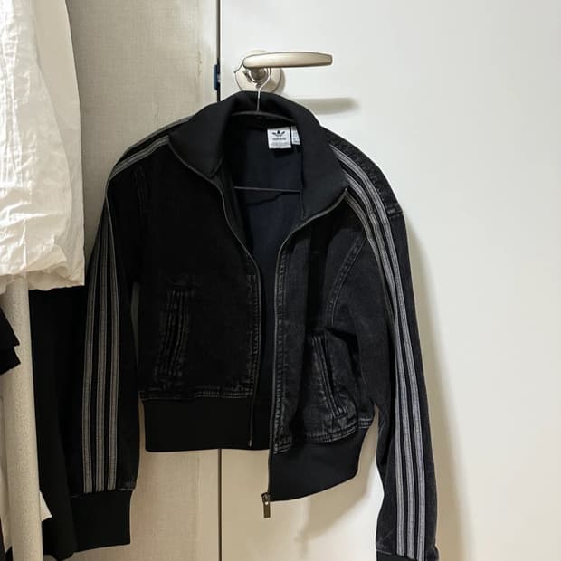 아디다스 데님자켓 xs