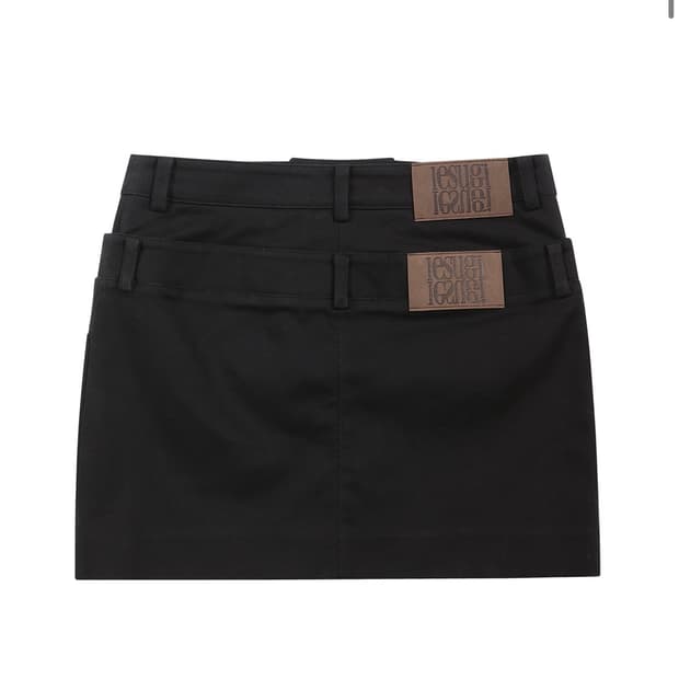 르수기아뜰리에 웨이스트 스커트