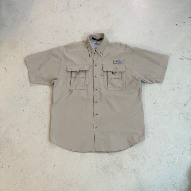 컬럼비아 PFG 빈티지 반팔셔츠 S