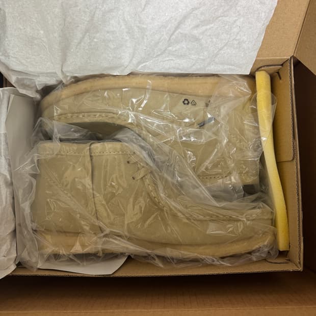 클락스 왈라비 부추 매이플색상 uk8