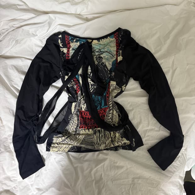 vintage oriental tops