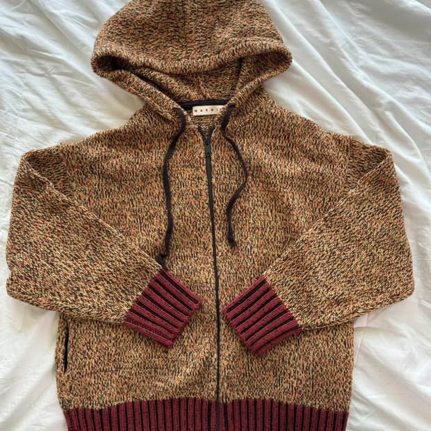 유니클로 X 마르니 오버핏 후드집업