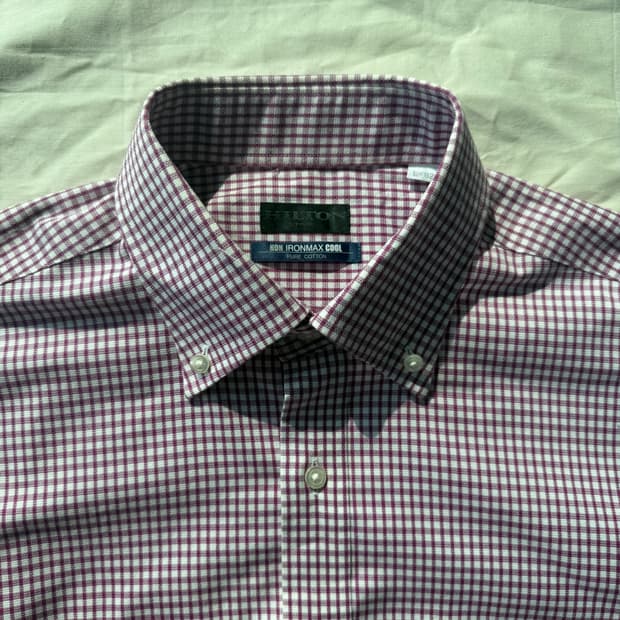 레드 체크 셔츠