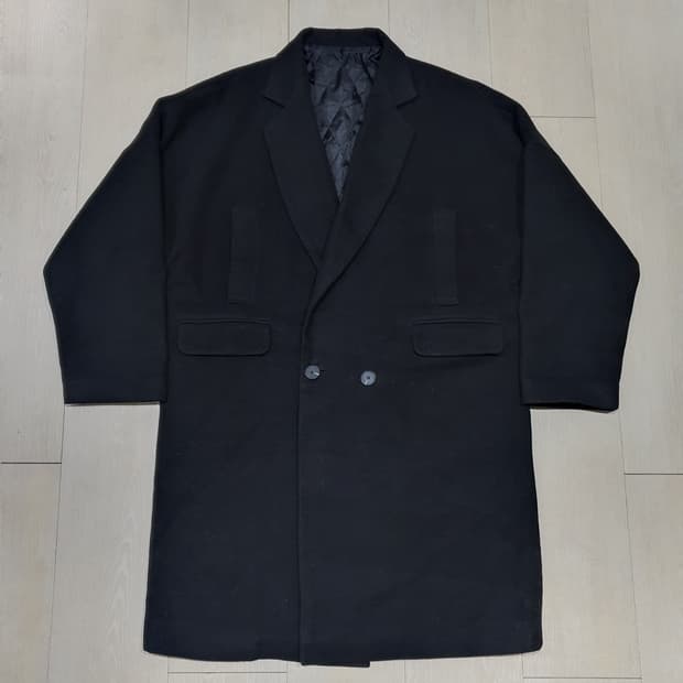 I am 오버핏 울 더블 코트 롱코트 겨울용