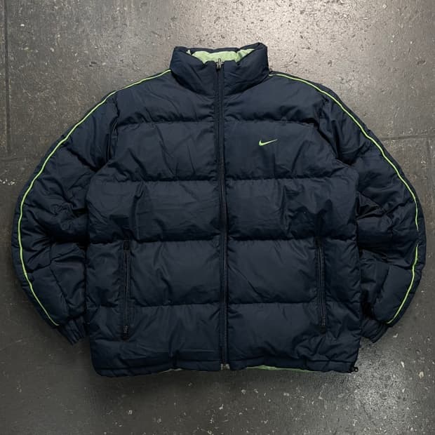 100 나이키 올드스쿨 리버시블 패딩 