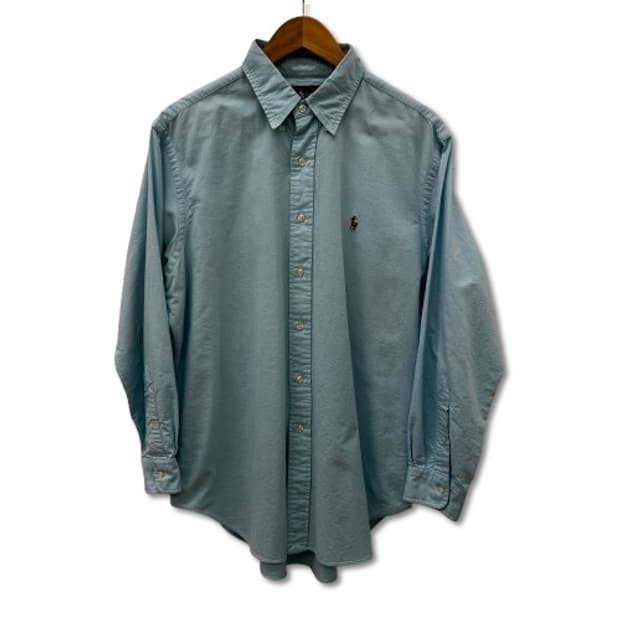 폴로 랄프로렌 클래식 핏 옥스포드 버튼 다운 라이트 블루 셔츠