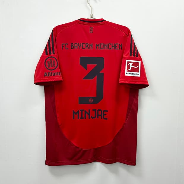 아디다스 바이에른 뮌헨 24-25 홈 김민재 유니폼 국내XL