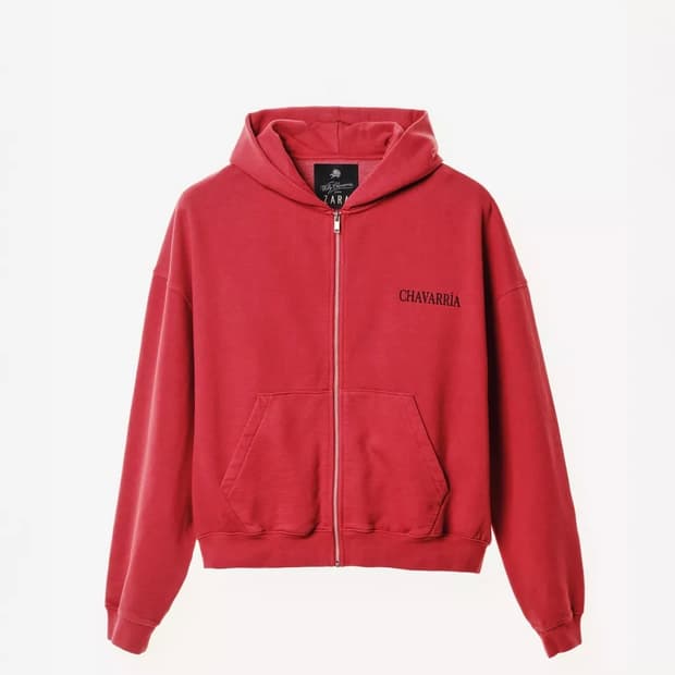 M L 자라 윌리차바리아 후드집업 레드 미시착 새제품 판매