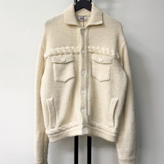 GCDS 21F/W 헤비 울 트러커 가디건