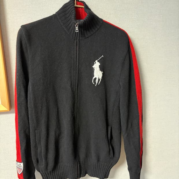 폴로 빅포니 USA니트집업