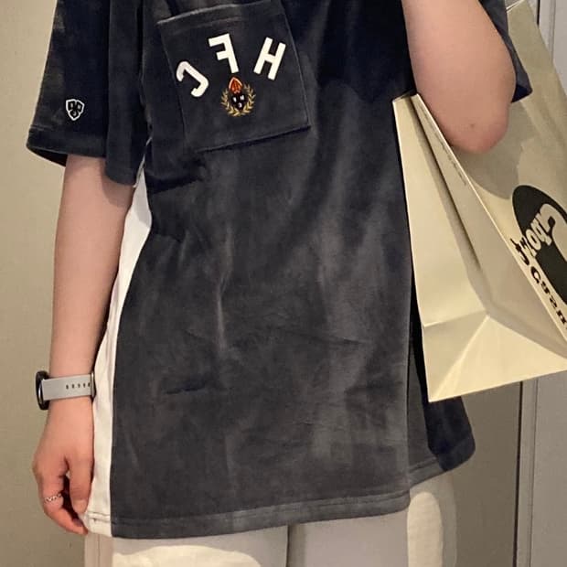 헤리티지플로스 타월 반팔 그레이 M