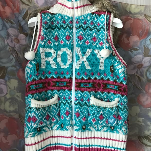ROXY fur vest🪡