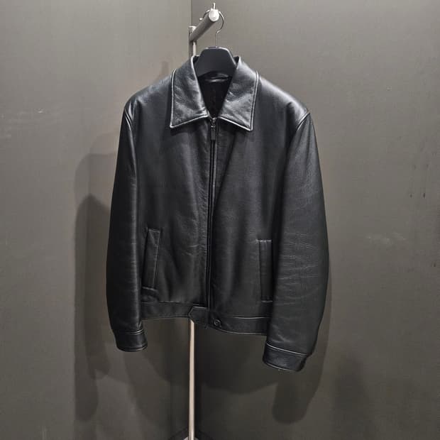 브리오니 엘크레더&밍크 시어링 가죽자켓