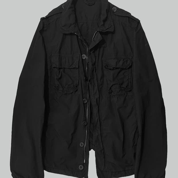 요지 야마모토 주름 가공 자켓