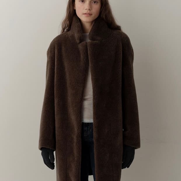 BLANK03 WOOL SHEARING COAT