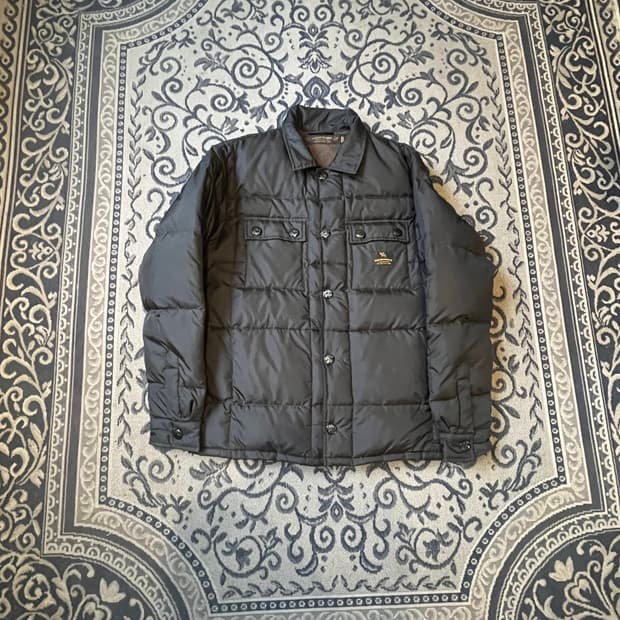 M 네이버후드 다운 셔츠 자켓/W2490