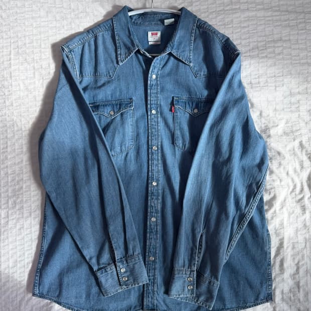 리바이스 웨스턴 셔츠