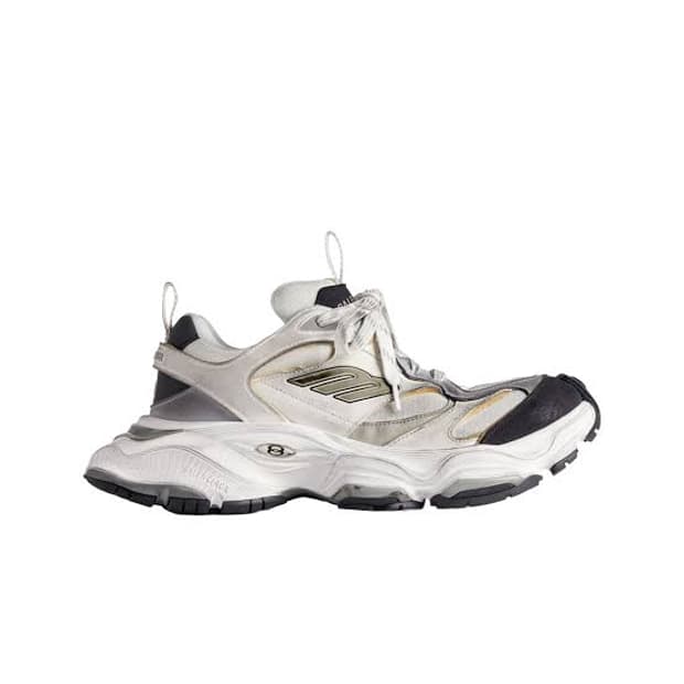 [40] 발렌시아가 카고 스니커즈 화이트 그레이 (런웨이)