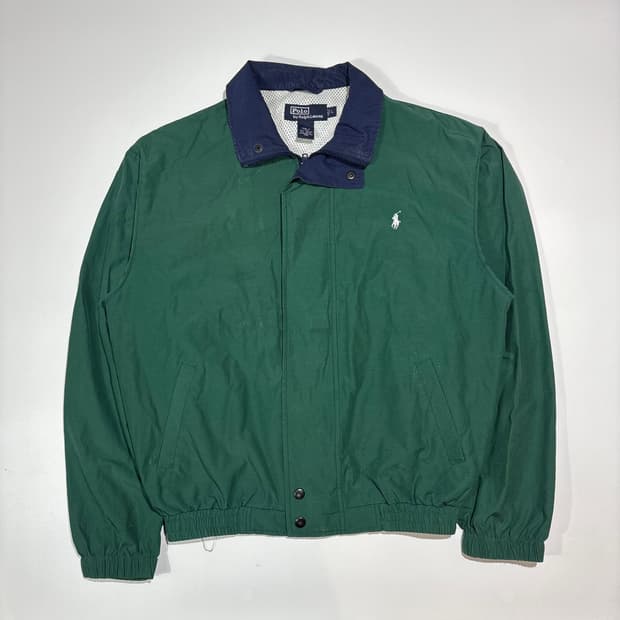 폴로랄프로렌 그린 블루종 자켓