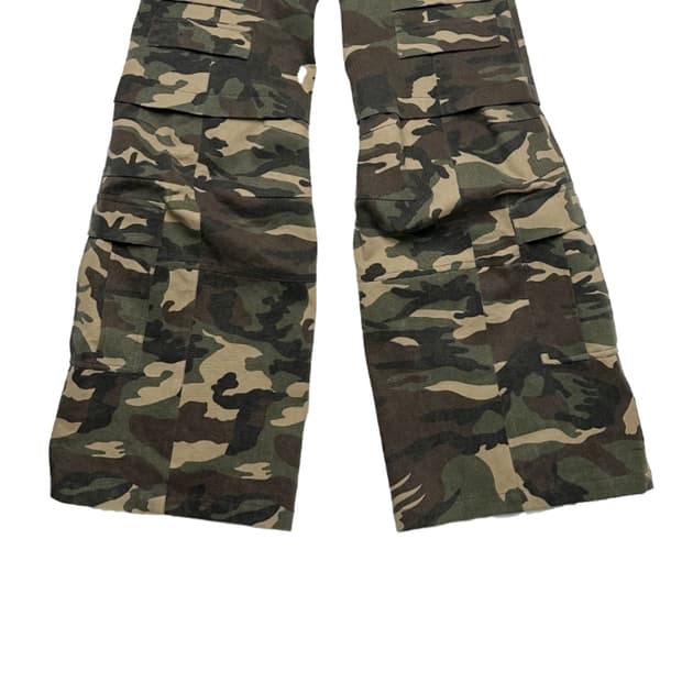 qap 플레어 카고 팬츠