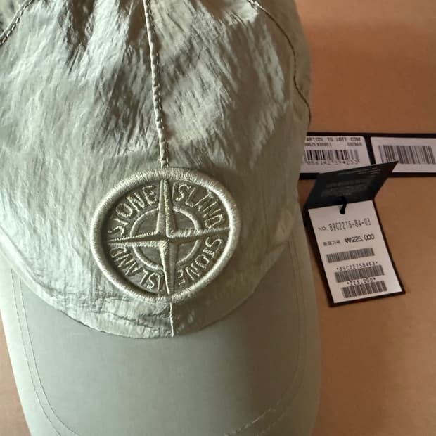 스톤아일랜드 9575 나일론 메탈 캡