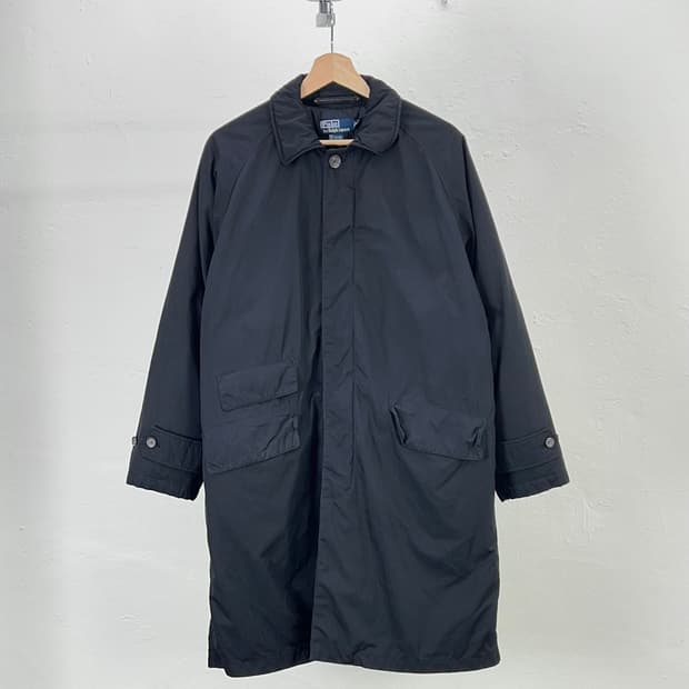 폴로 랄프로렌 블랙 커뮤터 패디드 워크 점퍼 자켓