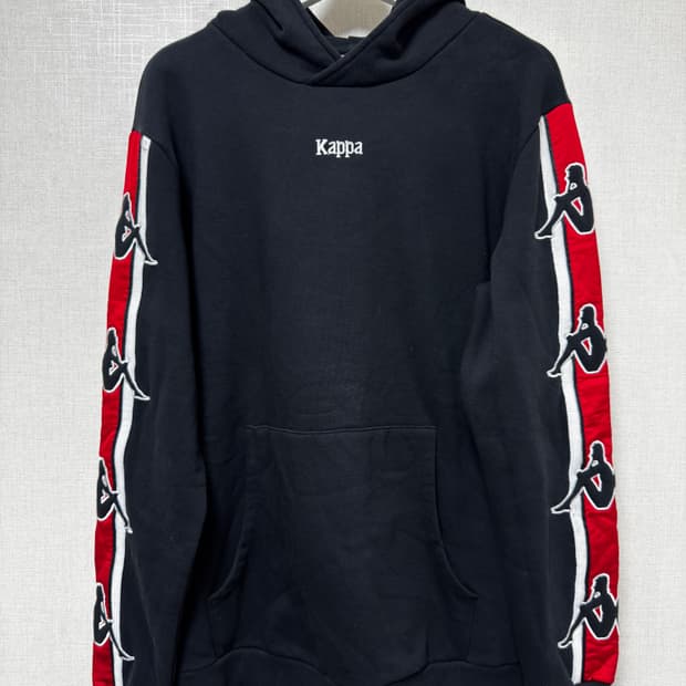 카파 레드 후드티