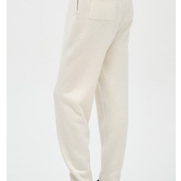 클로브 울캐시혼방 니트조거팬츠. 새상품